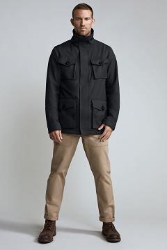 Chamarras Canada Goose Hombre Outlet - Stanhope Rompevientos Negros YV2914387